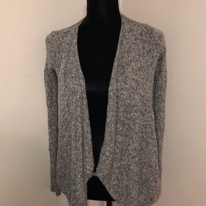 Gray cardigan